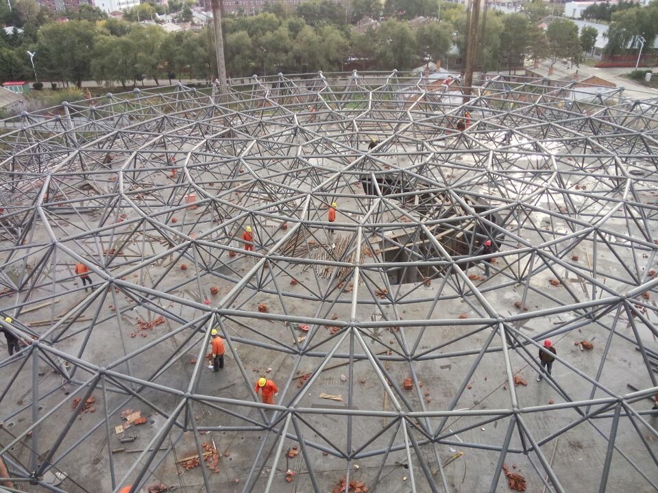 河源全民健身中心网架